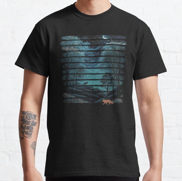 Item preview, Into The Wild Forest Night - Brush Strokes designed and sold by maryedenoa.