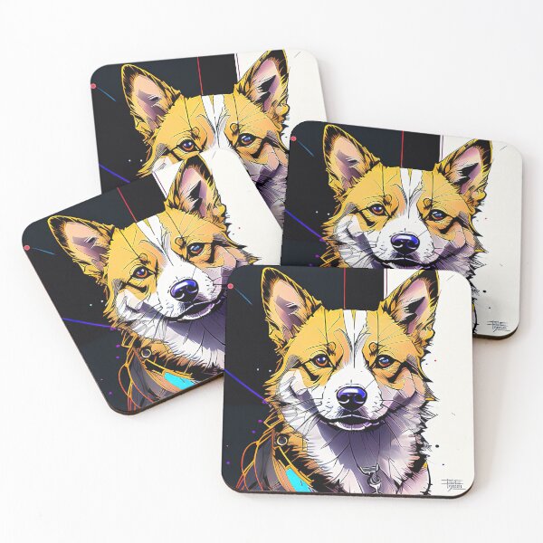 Item preview, Cyber Canine: A Futuristic Portrait of Man's Best Friend designed and sold by DavesDogShop.