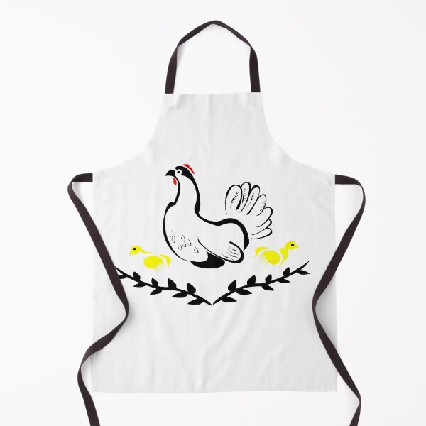 Item preview, Hen Nesting with Two Yellow Chicks Babies designed and sold by grounds.