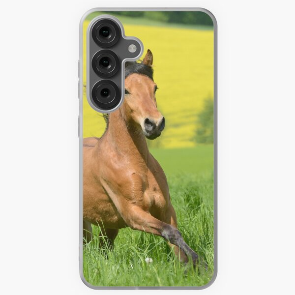 Pony im Galopp Samsung Galaxy Flexible Hülle