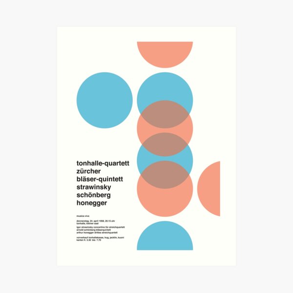 Swiss Style#4 Art Print