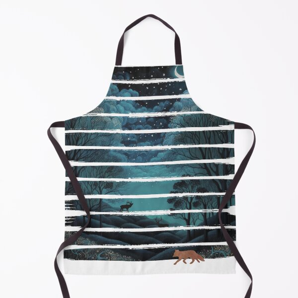 Item preview, Into The Wild Forest Night - Brush Strokes designed and sold by maryedenoa.