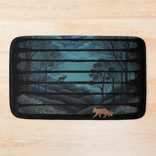 Item preview, Into The Wild Forest Night - Brush Strokes designed and sold by maryedenoa.