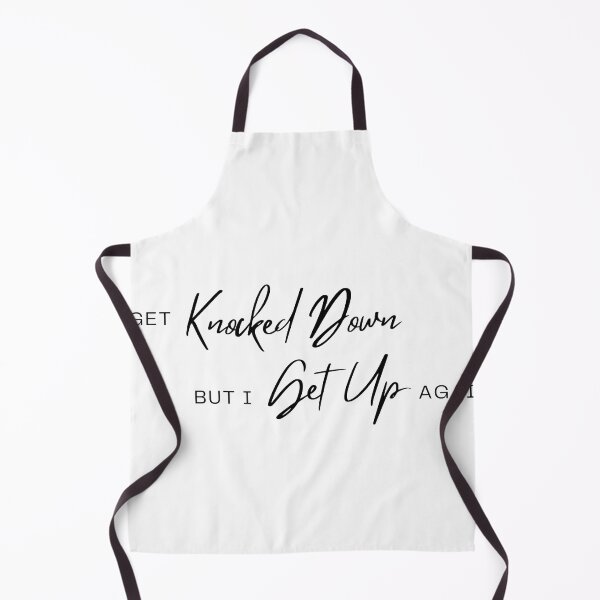 Item preview, Minimal Calligraphy I Get Knocked Down But I Get Up Again designed and sold by autumnchu.