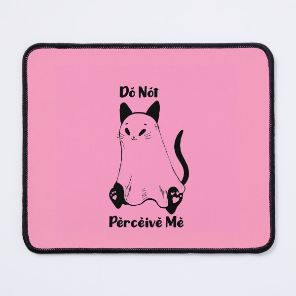 Item preview, Do Not Perceive Me / Ghost Cat / Aesthetic / Existential / Exisentialism/ Nihilism / Nihilist / Cat / Edgy / designed and sold by ae-samantha.