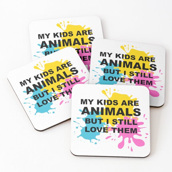 Item preview, My Kids Are Animals But I Still Love Them designed and sold by HatzicTshirts.