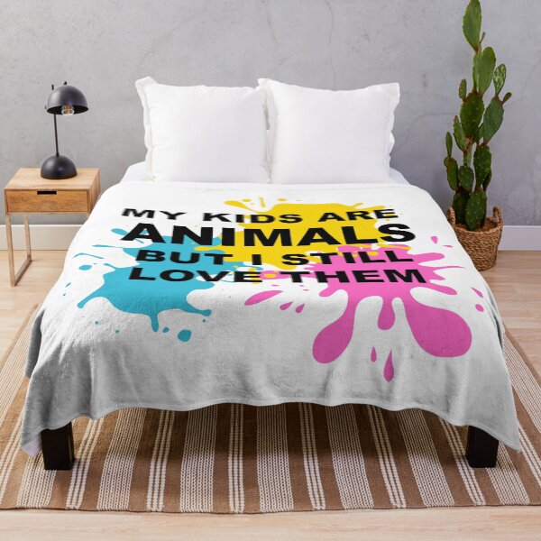 Item preview, My Kids Are Animals But I Still Love Them designed and sold by HatzicTshirts.