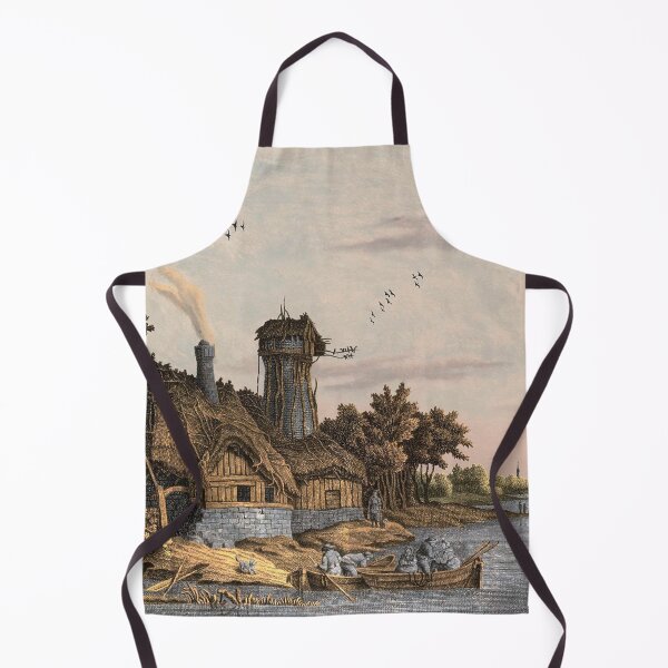 Item preview, Mill along a River 1800s designed and sold by linggalibrary.