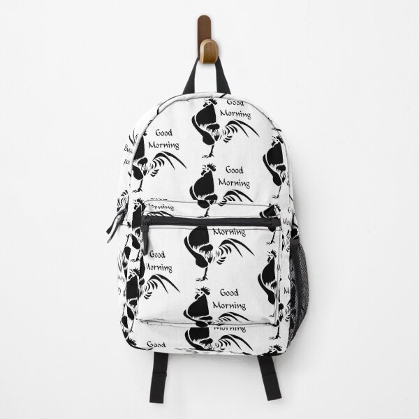 Item preview, Black Rooster Crowing the Good Morning Alarm designed and sold by grounds.