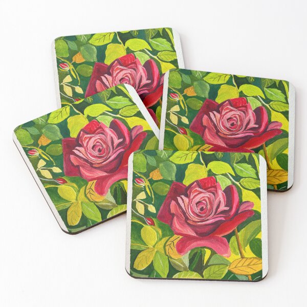 Item preview, Bright Rose designed and sold by AnjuPaintings.