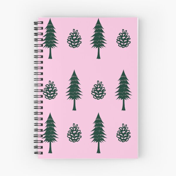 Item preview, Pinos, piñas, verde y rosa, patrón mediano designed and sold by SpruceGooseCo.