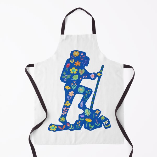 Item preview, Flower Power Hiker blue designed and sold by Deedy Studio.