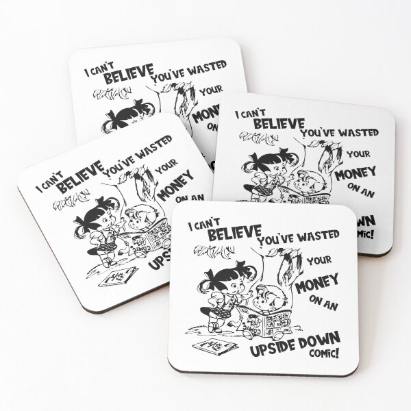 Item preview, Funny comic book design, I can't believe you've wasted your money on an upside down comic. designed and sold by CrafTeeMrsB.