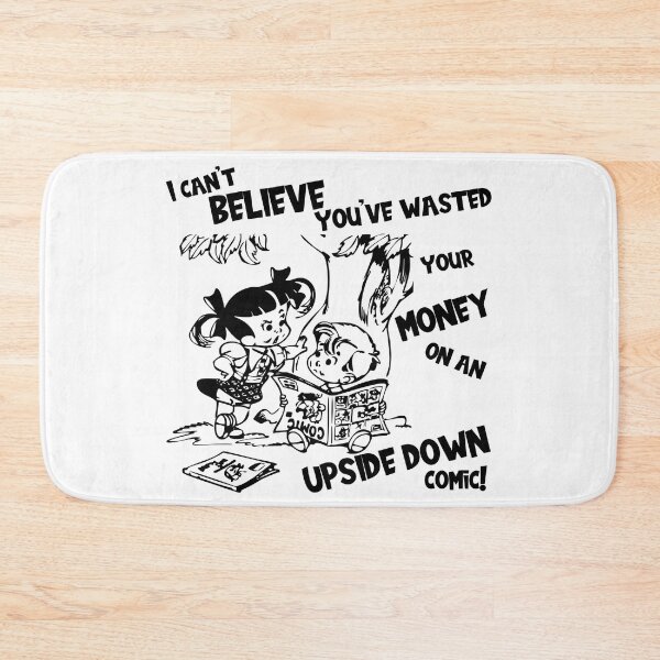 Item preview, Funny comic book design, I can't believe you've wasted your money on an upside down comic. designed and sold by CrafTeeMrsB.