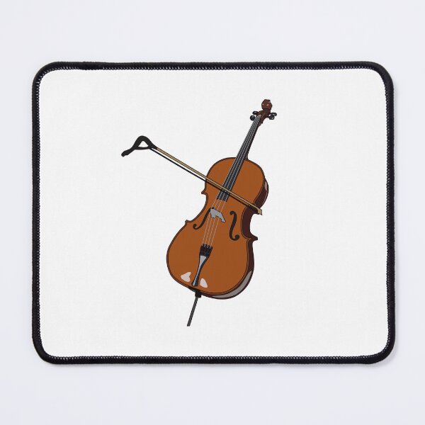 Item preview, Cello cartoon illustration designed and sold by Misscartoon.