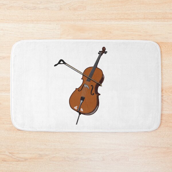 Item preview, Cello cartoon illustration designed and sold by Misscartoon.