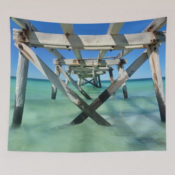 Item preview, Eucla Jetty: A Timeless Landmark designed and sold by Colin Dixon.
