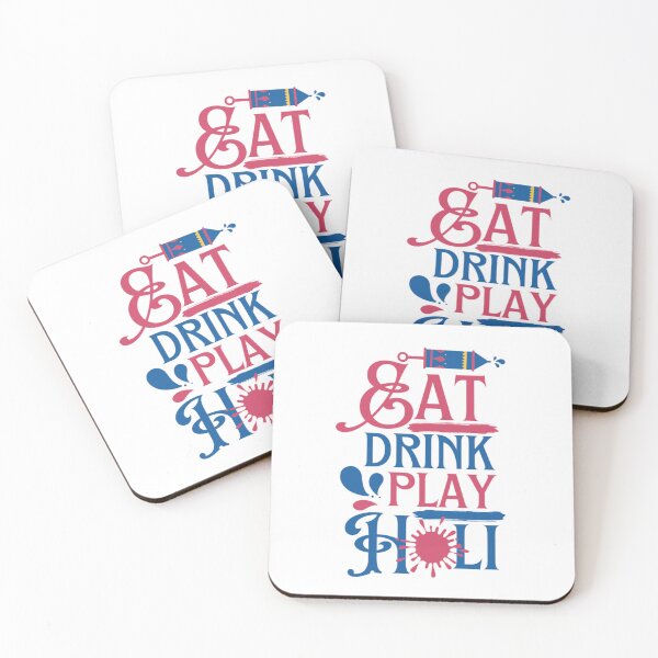 Item preview, Eat Drink Play Holi designed and sold by chetan786.
