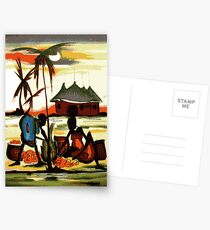 Masai women Postcards