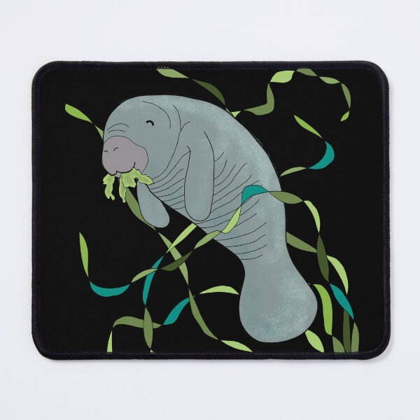 Item preview, Happy Little Manatee (Trichechus manatus latirostris) designed and sold by StephJChild.