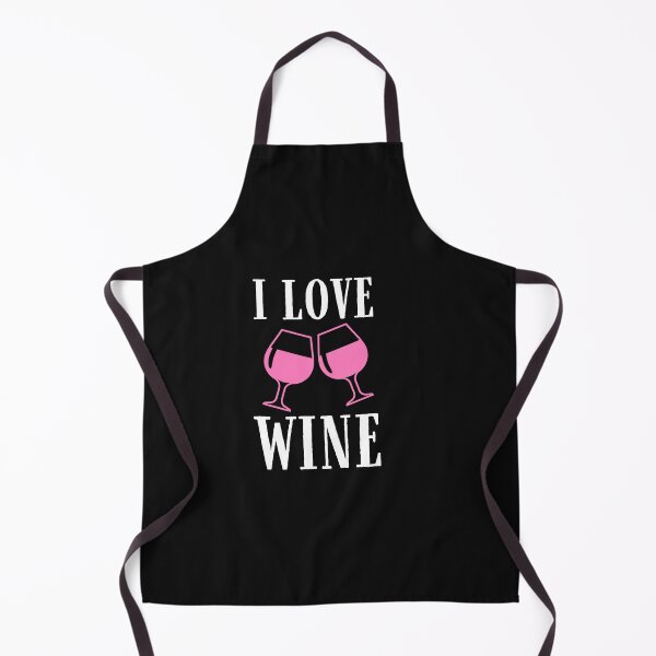 Item preview, I love wine Quote, Wine Lover Gift, Wine Drinker, Typography Quote, Alcohol Quotes designed and sold by thedazzlingmonk.