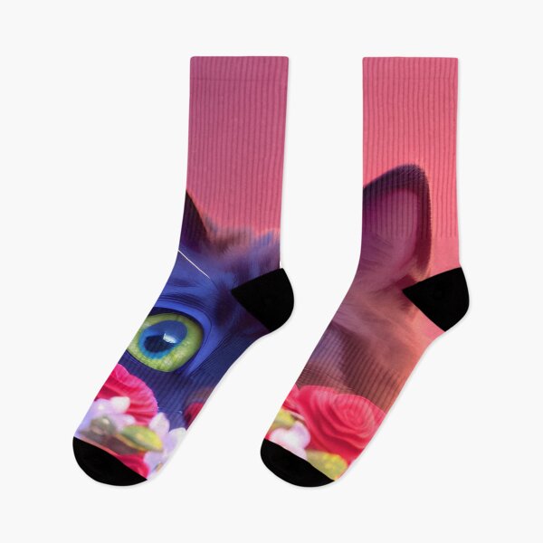 Item preview, Las rosas son San Valentín, las violetas son azules, este gato ama las flores, ¡tal vez más que tú! designed and sold by CoreiDesign.