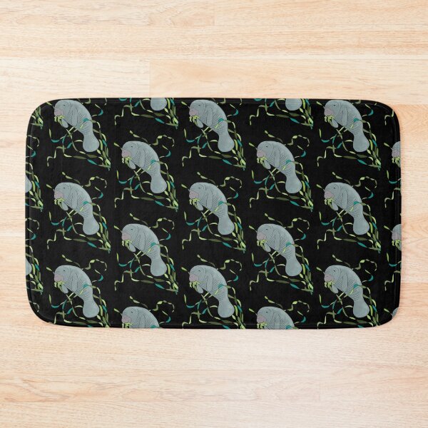 Item preview, Happy Little Manatee (Trichechus manatus latirostris) designed and sold by StephJChild.
