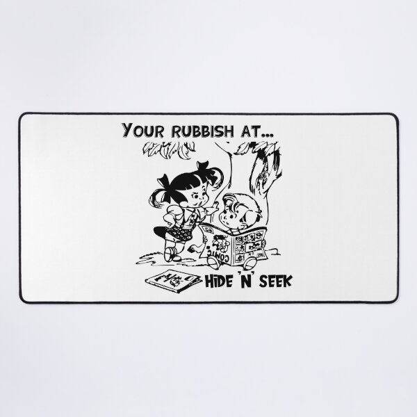 Item preview, Funny comic book design, your rubbish at hide and seek! designed and sold by CrafTeeMrsB.