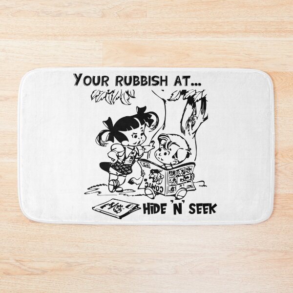 Item preview, Funny comic book design, your rubbish at hide and seek! designed and sold by CrafTeeMrsB.