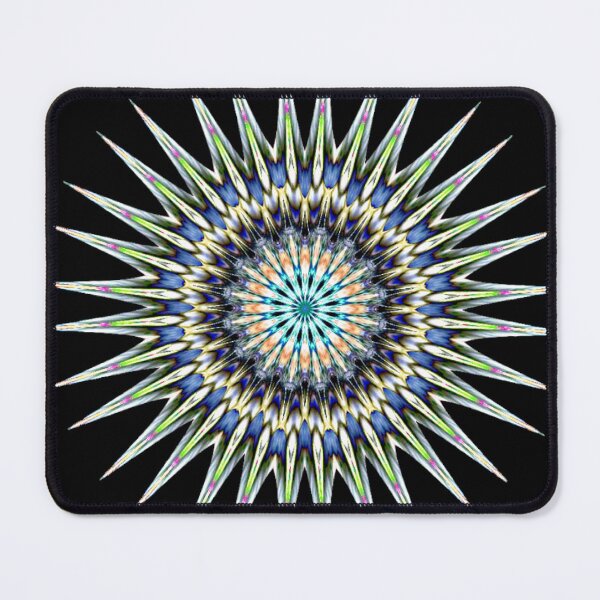 Item preview, Lime Green, Blue, Teal & Pink Spiked Spiral designed and sold by PPPimp.