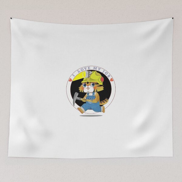 Item preview, The Cat Miner's Happy Commencement designed and sold by artredstar.