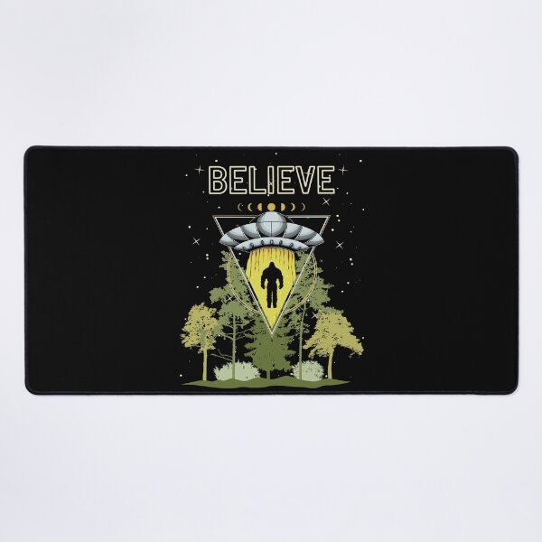 Item preview, Believe Bigfoot Alien Abduction designed and sold by Fhfarms.