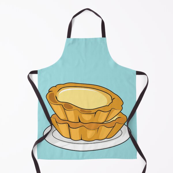 Item preview, Egg tart cartoon illustration designed and sold by Misscartoon.