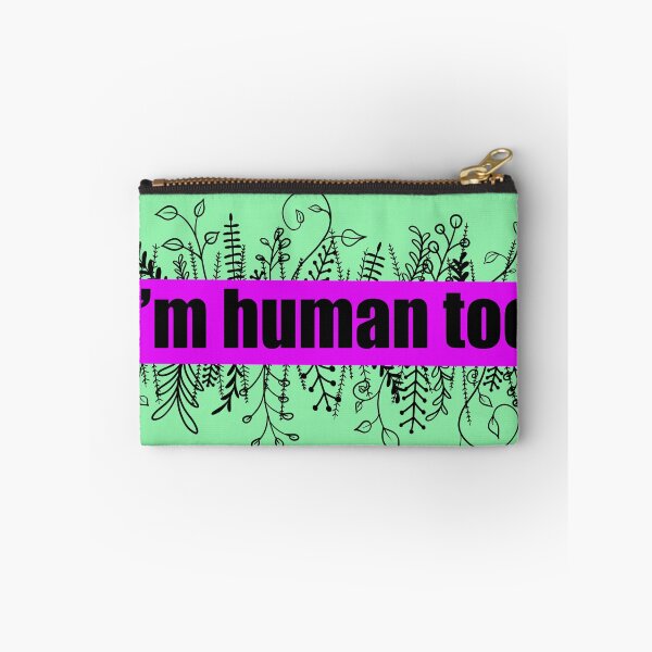 Item preview, I'm Human Too - Purple + Black designed and sold by Decaying-corpse.