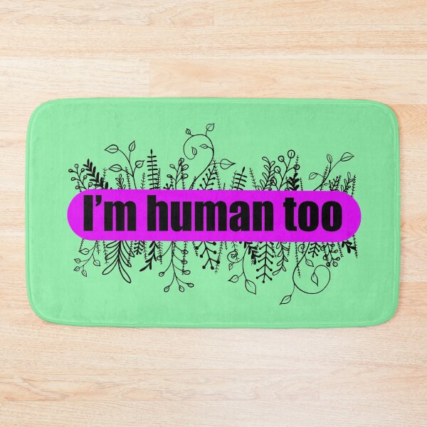 Item preview, I'm Human Too - Purple + Black designed and sold by Decaying-corpse.