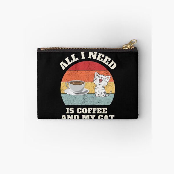 Item preview, All I need is Coffee and my Cat designed and sold by Rachel July.