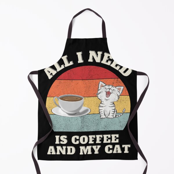 Item preview, All I need is Coffee and my Cat designed and sold by Rachel July.