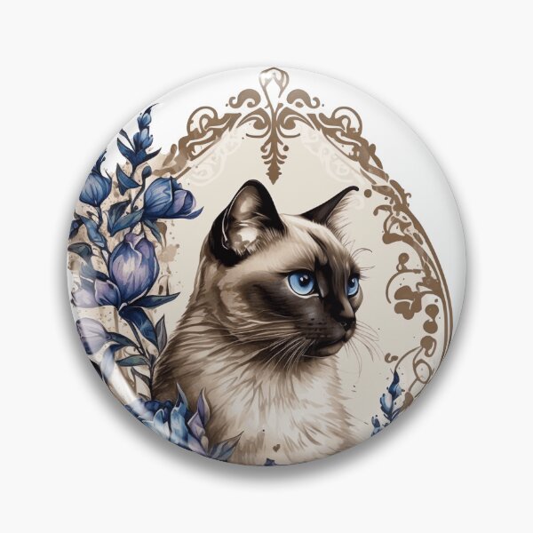 Item preview, Siamese Cat Portrait designed and sold by faithsdesign.