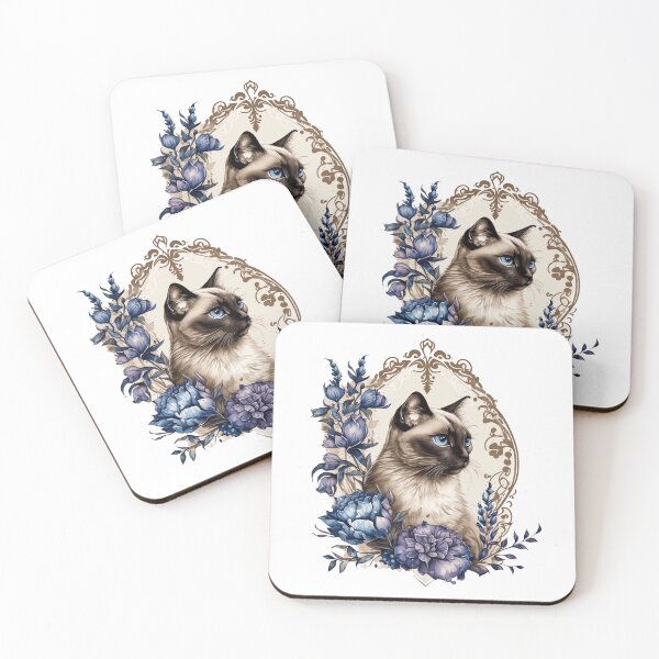 Item preview, Siamese Cat Portrait designed and sold by faithsdesign.