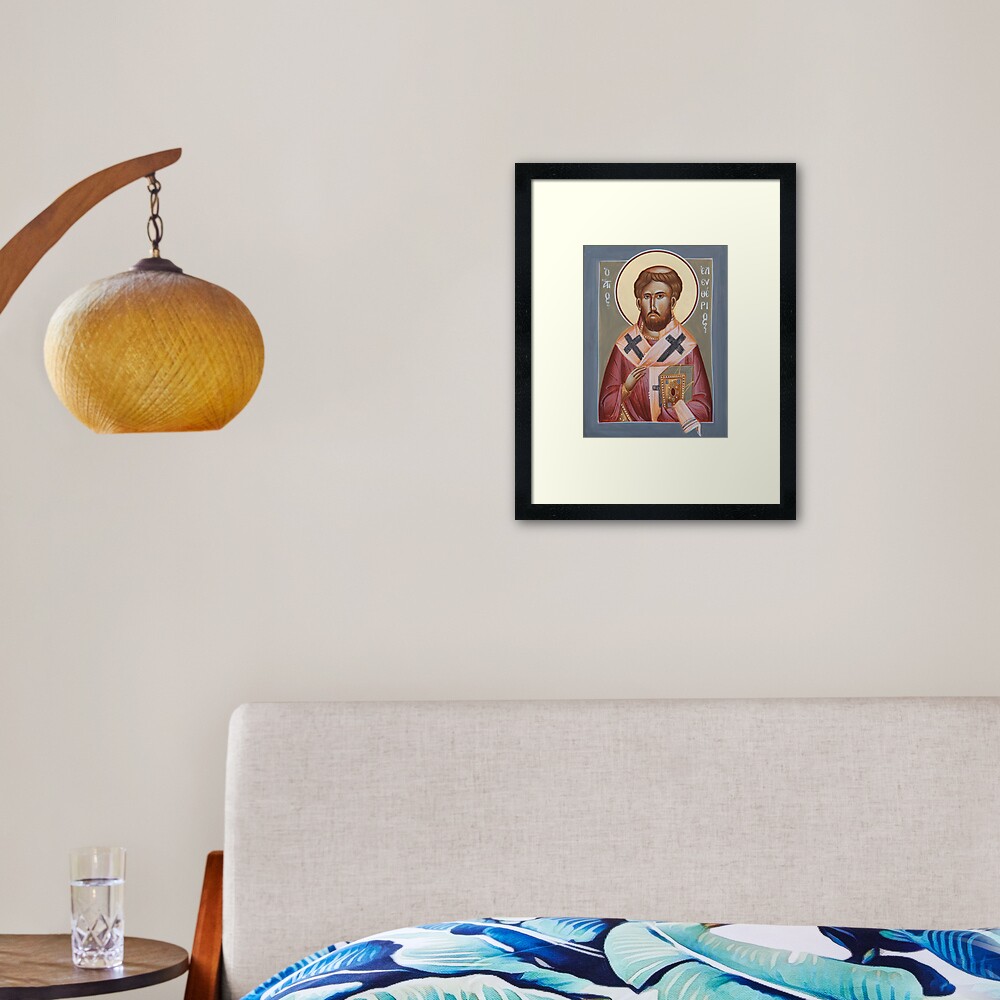 St Elevtherios Framed Art Print