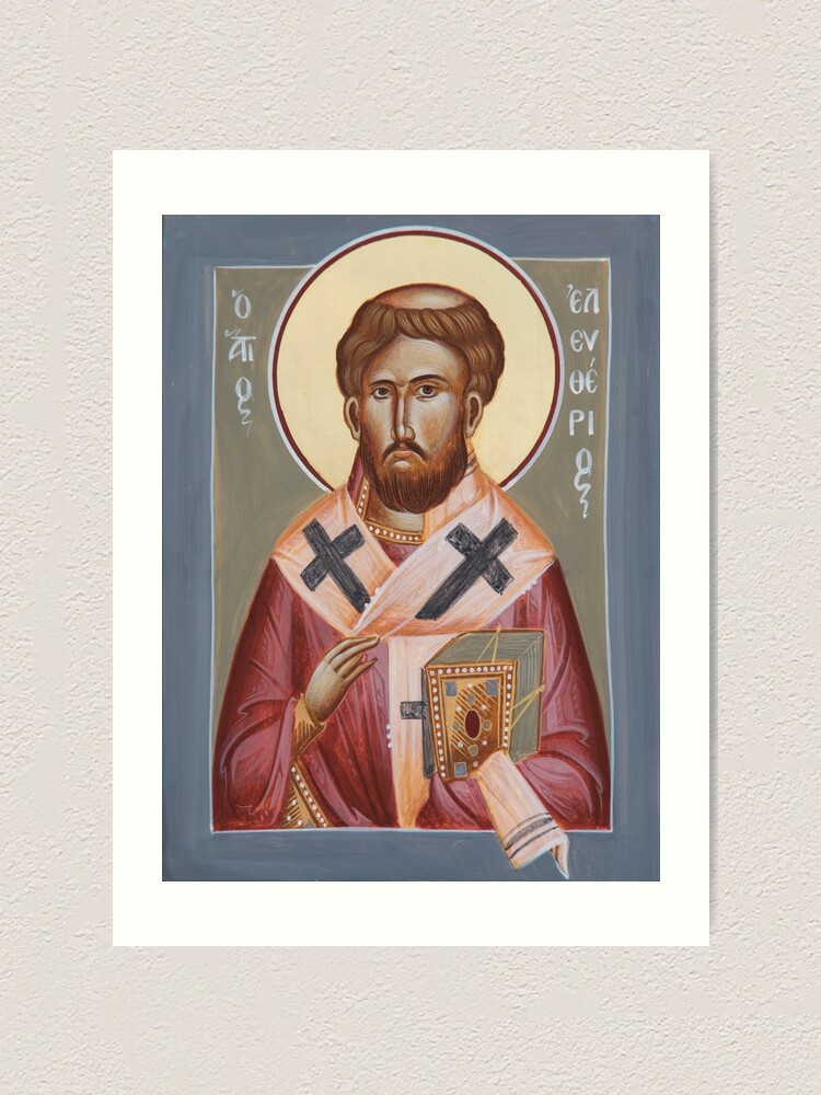 Alternate view of St Elevtherios Art Print
