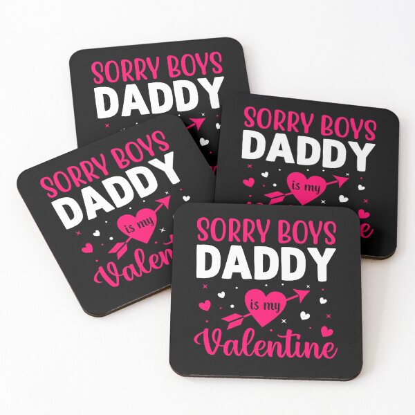 Item preview, Sorry Boys Daddy Is My Valentine - Cute Valentine's Day Design for Kids by FanityPrints designed and sold by FanityPrints.