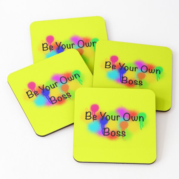 Item preview, Be Your Own Boss - Colouful Spraypaint designed and sold by Decaying-corpse.