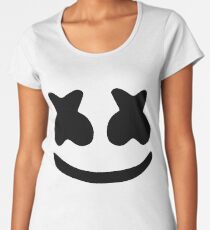 Marshmello Face Women's Premium T-Shirt
