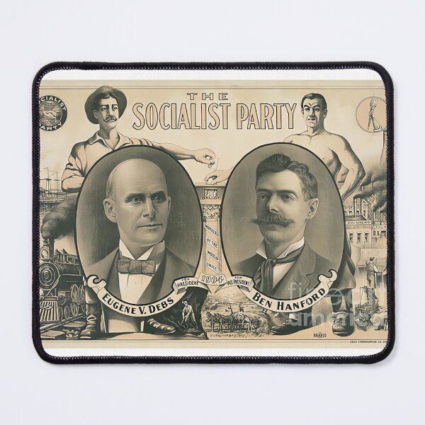 Item preview, the socialist party presidential ticket of 1904 american school designed and sold by acelasonosin.