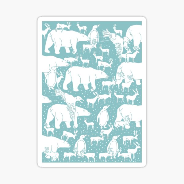Item preview, Polar gathering (peppermint) designed and sold by AtelierAM.