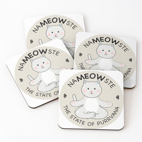 Item preview, Yoga Cat - Namaste designed and sold by DesignCats.