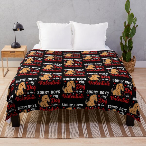 Item preview, Sorry Boys My Dig Is My Valentine - Cute Valentine's Day Design for Dog's Lovers by FanityPrints designed and sold by FanityPrints.