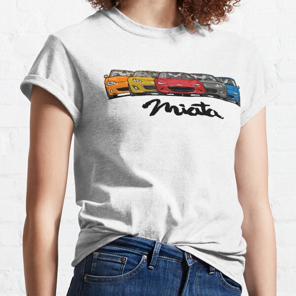 MX5 Miata Generations Classic T-Shirt