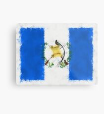 Guatemala Flag Reworked No. 66, Series 5 Metalldruck